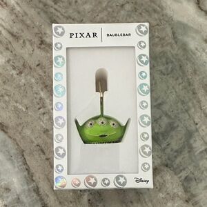 Pixar BaubleBar Green Alien Keychain
